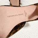 Veronica Beard NEW  Miriam Mules Suede Camel Animal Print Kitten Heel Shoes sz 6 Photo 11