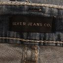 Silver Jeans  Co Denim Boyfriend Distressed Blue Jean Shorts Cuffed Women’s 26 Photo 4