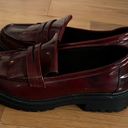 ASOS Burgundy Loafers Photo 2