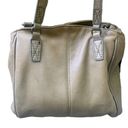 Krass&co American Leather  Purse Tan Crossbody Satchel Tote Photo 2