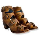 FREEBIRD by Steven New In Box  Quail Chunky Buckle Ankle Boot In Tan Photo 8