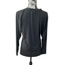 Zyia  Women’s XLARGE chill long sleeve top athletic black perforated. Photo 1