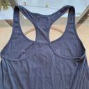 Gilly Hicks “Plays Hard To Get” Letters Racerback Tank Top in Navy - Size Small Photo 11