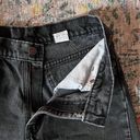 Levi’s Orange Tab Black Denim Shorts Photo 3