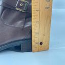 Baretraps  Womens Knee High Riding Boots Tall Faux Leather Zip Brown Size 11M Photo 7