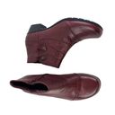 Earth Origins * Pembroke Ankle Comfort Boots Womens 10M Burgundy Zip Casual Booti Photo 7