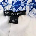 Boston Proper  Womens XS Flora Tiles Lemon Parisian Flowy Satin Palazzo Pants Photo 1