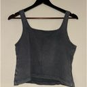 Aerie Gray cropped tank top Photo 1