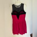 Parker  pink and black dress Photo 4