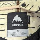 Burton  Eastfall Jacket Ski Snowboard Cream Black Geometric Pattern Women Small Photo 7