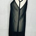 Victoria's Secret Victoria’s Secret Vintage Black Gown Negligée Chemise Sheer Sexy Sz L Adjustable Photo 3