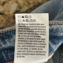 American Eagle AE Strigid Ripped Mom Jean Straight Leg Distressed High Rise Festival Womens 00R Photo 5