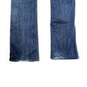 Hudson Jeans Hudson Low Rise Flare Denim Blue Jeans Women Size 26 Double Button Fly Dark Wash Photo 5