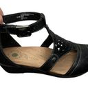 Earth Origins 1194- Womens Hermia Ankle Strap Black/Tan Size 8.5M US Photo 0