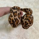 Breckelle’s  Womens Size 5.5 Leopard Print Twist Ankle Strap Sandal Wedge Flats Photo 7