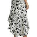 Polo NWT  Ralph Lauren Floral Ruffled Asymmetrical Linen Skirt Photo 3