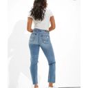 American Eagle Comfort Stretch Waistband Distressed Mom Jeans Photo 7