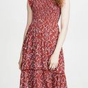 Lost + Wander  Pick Me floral red Midi Dress Photo 0