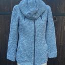 Roxy  blue pattened hooded full zip jacket Photo 0