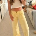 Banana Republic BABY YELLOW LOW RISE JEANS Photo 0