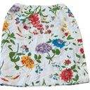 Coldwater Creek  Linen pencil skirt Floral Size 10 Photo 0