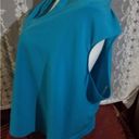 Nike  size small dry fit turquoise topbust 36 inches length 25 “short sleeve Photo 5