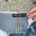 Nasty Gal Two-Tone High-Waisted Jeans Photo 2