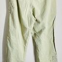 prAna  Organic Cotton Embroidered Crop Pants Light Green size XS Photo 1