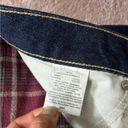 Dickies  Jeans Women’s Blue Flannel Lined Mid Rise Straight Size 10 Regular Photo 5