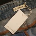 Ulla Johnson 💕💕 Otto Jean Mid Wash Tie Front Button Fly High Rise 4 NWT Photo 13