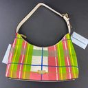 Bermuda Frances Valentine Laura  Plaid Hobo Bag Photo 1