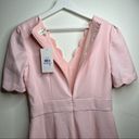 Harper  Rose Scallop V-neck Jumpsuit Pink Size 6 Photo 11