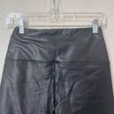 ALLSAINTS NWT All Saints Cora Black faux leather bike shorts size 8 Photo 5