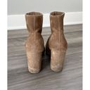 Joe’s Jeans Joes Jeans Tan Suede Booties Size 10 Ankle Boots Photo 4