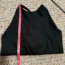 Girlfriend Collective  Topanga Halter Bra in Black- Size Small Photo 6