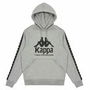 Kappa  x Gosha Rubchinskiy Logo Streetwear Hoodie Grey Size Small Kangaroo Pocket Photo 0