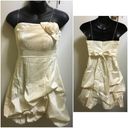 City Triangles Strapless ivory strapless short dress Photo 1