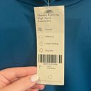 Sweaty Betty  Thermal Running High Neck Sweatshirt in Cascade Blue Medium NWT Photo 7