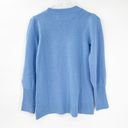 Hill House NWT  The Sylvie Merino Wool Sweater XS Blue Photo 2