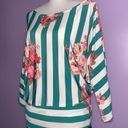 ee:some NEW Boutique Striped Floral Off Shoulder Top Photo 4