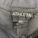 Athleta  Yoga Pants Wide Leg High Rise Stretchy Knit Dark Gray Womens MP Photo 6