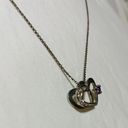 Dainty Heart Necklace Silver Photo 2