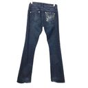 Guess Vintage  Daredevil Rhinestone Bootcut Jeans Size 27 Photo 3