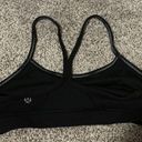 Lululemon Black  sports bra Photo 1