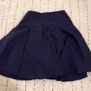 navy athletic tennis skirt Blue Size XS Photo 2