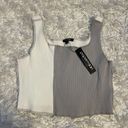 Lane 201  Colorblock Cropped Tank  Photo 0