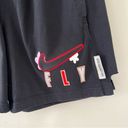 Nike Sz S Womens Standard Fit Black Embroidered "FLY" Cotton Basketball Shorts Photo 1