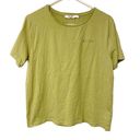 NA-KD  Size XL Cotton Logo Print Tshirt in Sage Green - LGREEN Photo 0