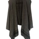 Banana Republic  Gray Boho Sleeveless Cardigan Vest Women Sz XS Photo 0