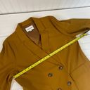 Elizabeth and James  Women’s Camel Button Double Breasted  Jacket Outdoor Size XL Photo 3